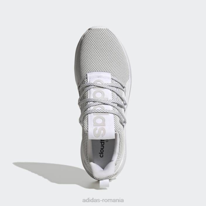 Adidas lite racer adapt 4.0 cloudfoam lifestyle pantofi slip-on alb bărbați alb/gri liniuță 2JBN19507
