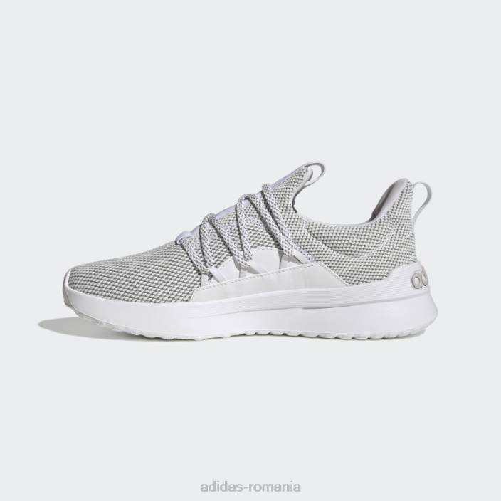 Adidas lite racer adapt 4.0 cloudfoam lifestyle pantofi slip-on alb bărbați alb/gri liniuță 2JBN19507
