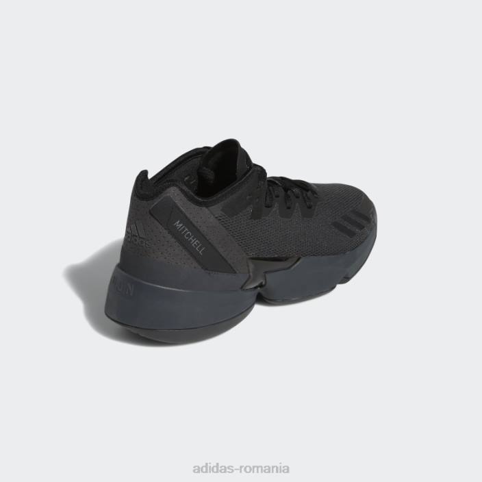 Adidas negru d.o.n. numărul 4 pantofi de baschet adidas bărbați negru/carbon/gri 2JBN19575