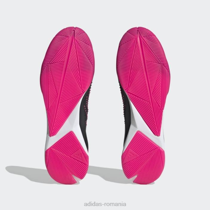 Adidas negru predator precizie.1 pantofi de fotbal indoor adidas bărbați negru/alb/roz 2JBN19611