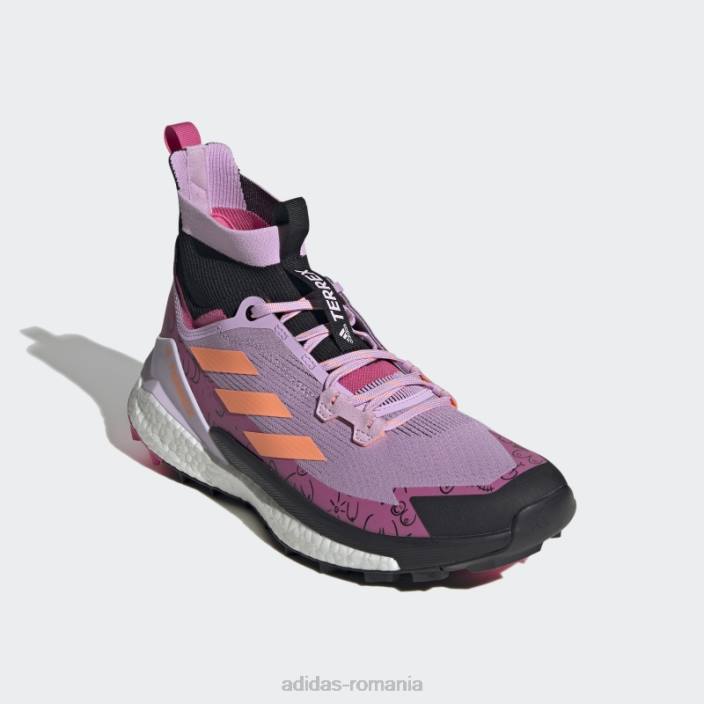 Adidas pantof de drumeție terrex free hiker 2 bca lila adidas bărbați liliac/portocaliu fascicul/magenta 2JBN19794
