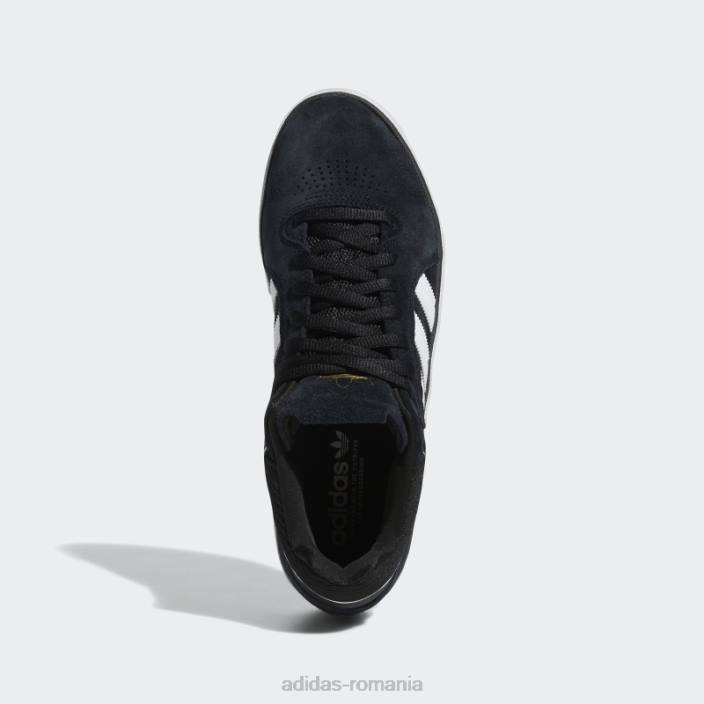 Adidas pantofi Tyshawn albi bărbați alb negru 2JBN19752