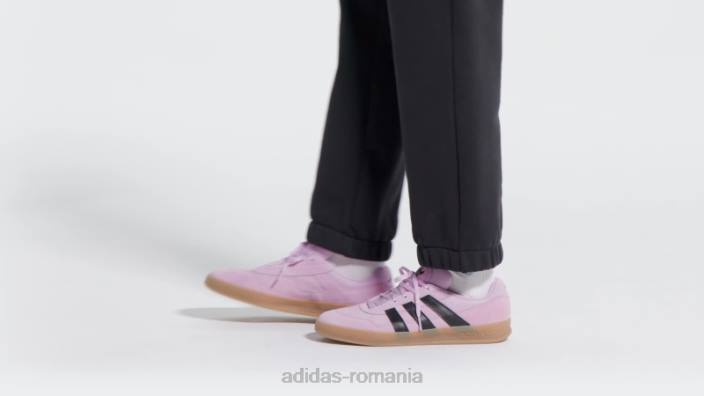 Adidas pantofi adidas light orhid gonz aloha bărbați orhidee ușoară/neagră/gumă 2JBN19443