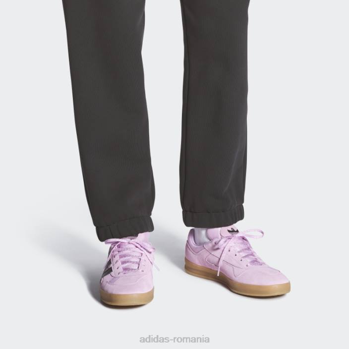 Adidas pantofi adidas light orhid gonz aloha bărbați orhidee ușoară/neagră/gumă 2JBN19443