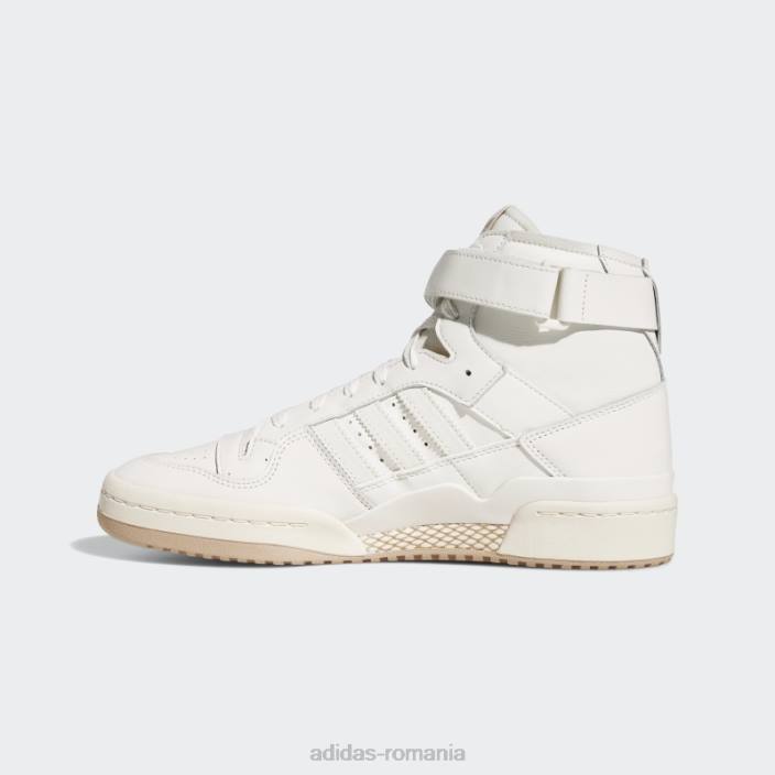 Adidas pantofi alb forum 84 hi bărbați alb/bej/aluminiu 2JBN19793