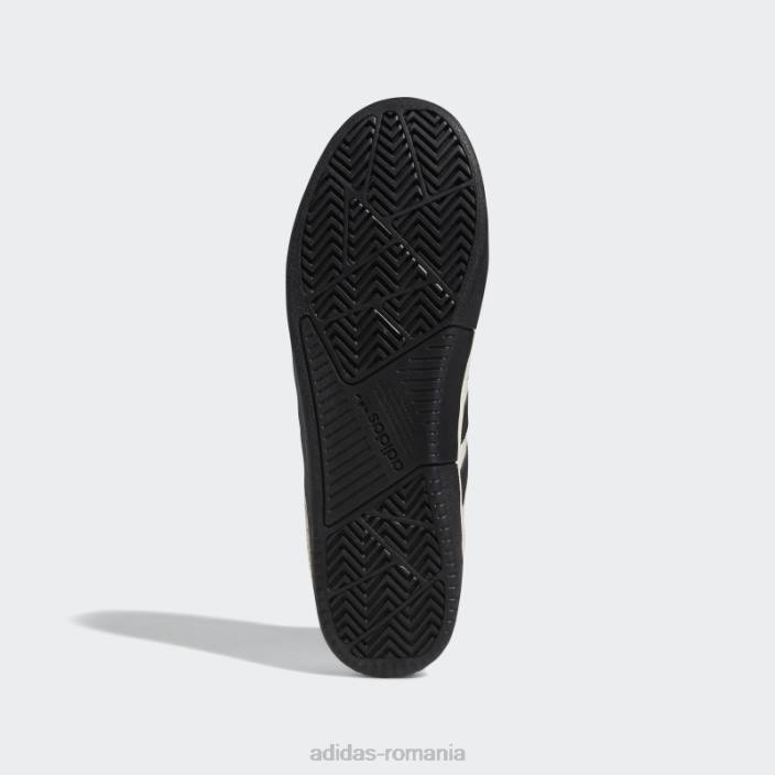 Adidas pantofi albi Tyshawn bărbați alb/negru/violet 2JBN19480