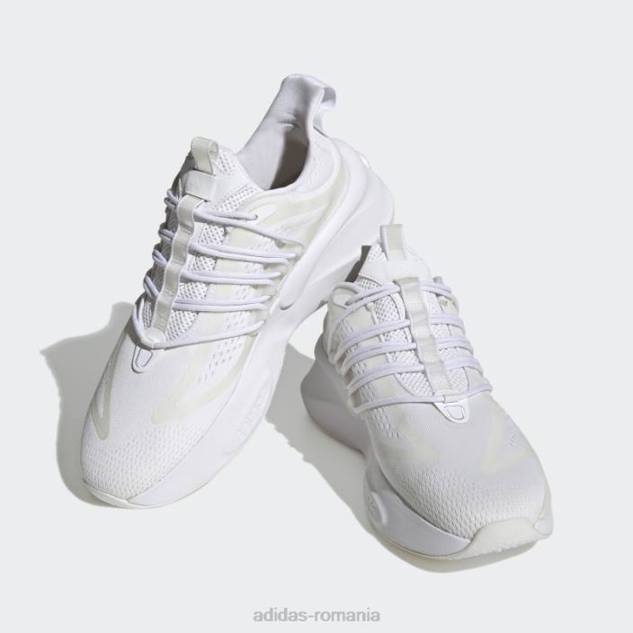 Adidas pantofi albi alphaboost v1 adidas bărbați alb 2JBN19431