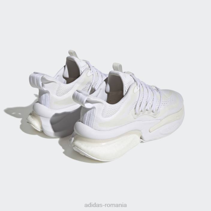 Adidas pantofi albi alphaboost v1 adidas bărbați alb 2JBN19431