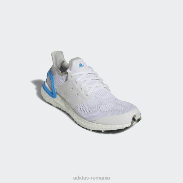 Adidas pantofi albi ultraboost 19,5 ADN bărbați alb/albastru 2JBN19481
