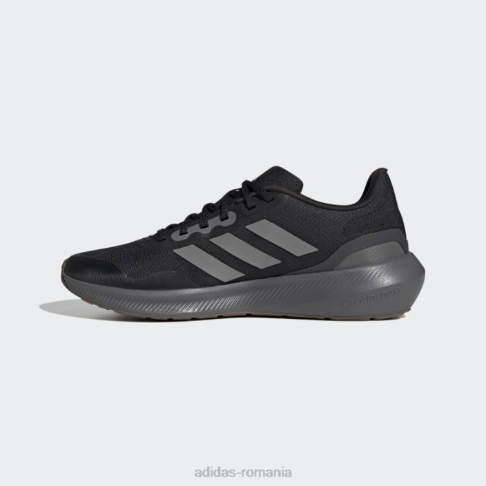 Adidas pantofi alergare runfalcon 3 tr negri bărbați negru/gri/carbon 2JBN19711