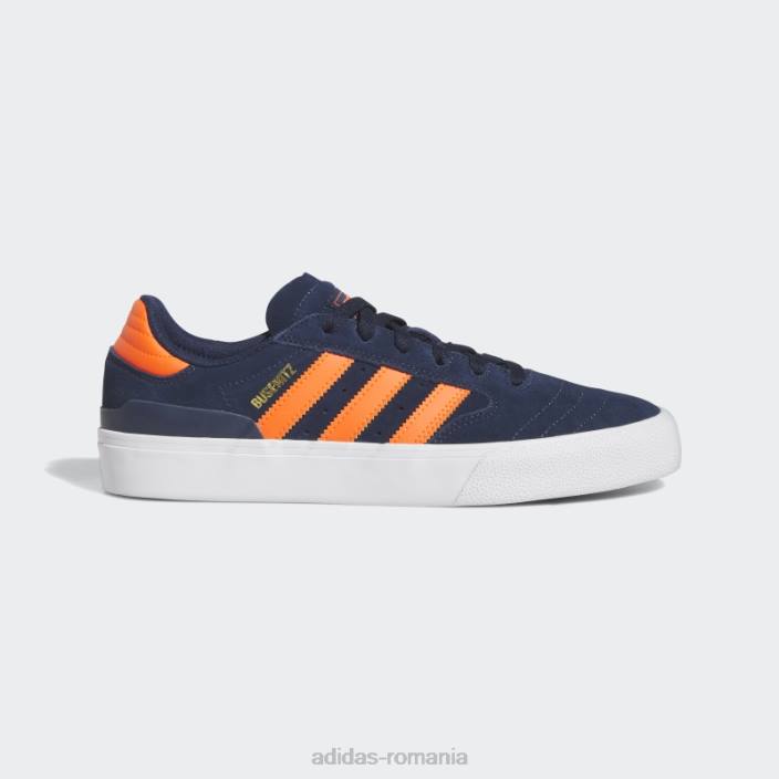 Adidas pantofi busenitz vulc 2 bleumarin bărbați bleumarin/portocaliu/auriu metalic 2JBN19483