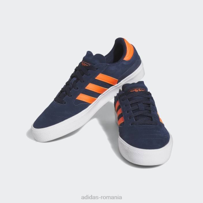 Adidas pantofi busenitz vulc 2 bleumarin bărbați bleumarin/portocaliu/auriu metalic 2JBN19483