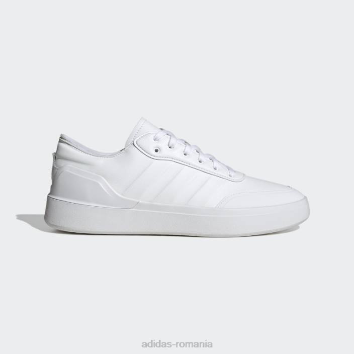 Adidas pantofi court revival albi bărbați alb 2JBN19694