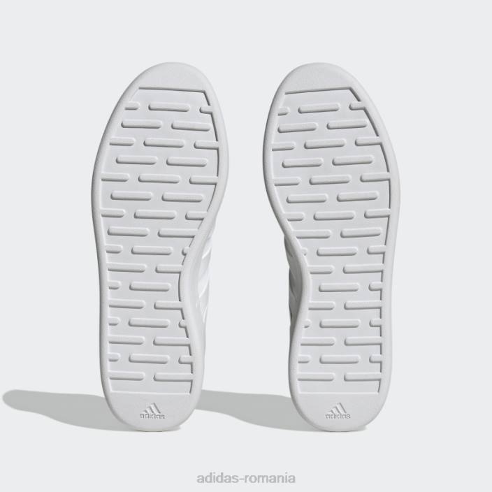 Adidas pantofi court revival albi bărbați alb 2JBN19694