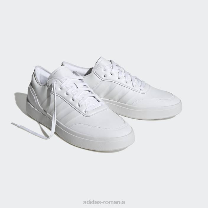 Adidas pantofi court revival albi bărbați alb 2JBN19694