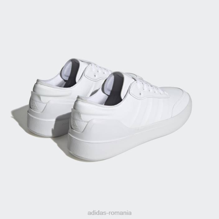 Adidas pantofi court revival albi bărbați alb 2JBN19694