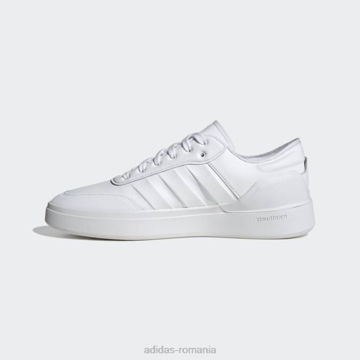 Adidas pantofi court revival albi bărbați alb 2JBN19694