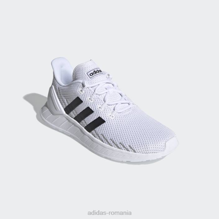 Adidas pantofi de alergare albi questar flow nxt bărbați alb/negru/gri 2JBN19702