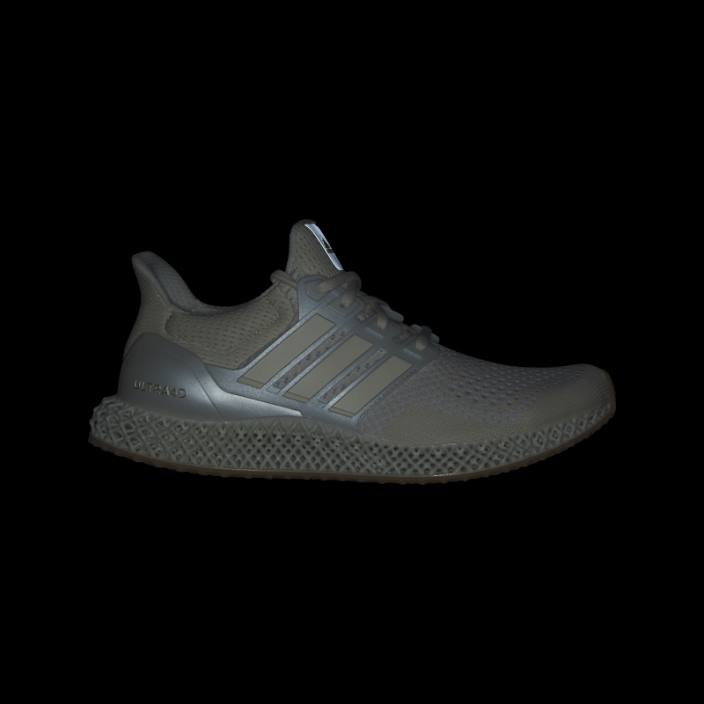 Adidas pantofi de alergare albi ultra 4d fierbinți bărbați alb/auriu metalic 2JBN19318