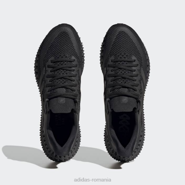 Adidas pantofi de alergare black hot 4dfwd bărbați negru 2JBN19299