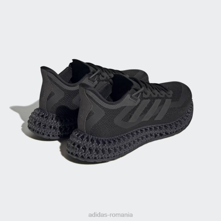 Adidas pantofi de alergare black hot 4dfwd bărbați negru 2JBN19299