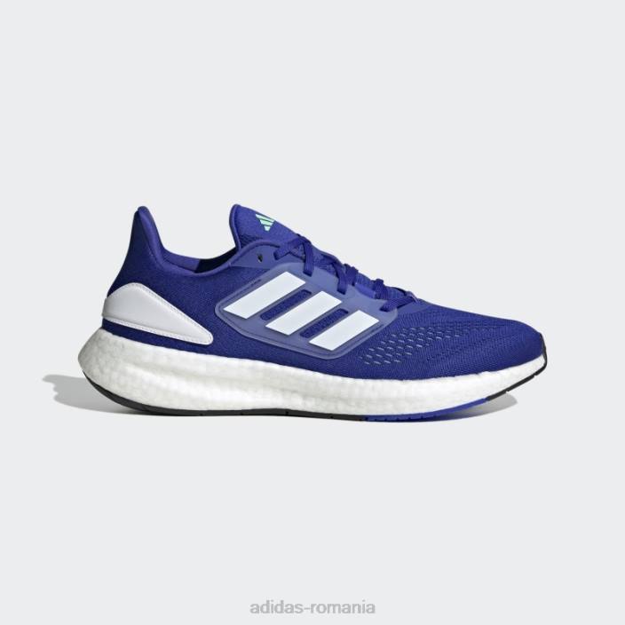 Adidas pantofi de alergare blue pureboost 22 bărbați albastru/alb/mentă 2JBN19624