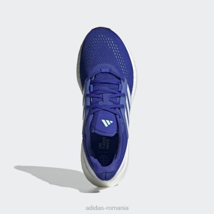 Adidas pantofi de alergare blue pureboost 22 bărbați albastru/alb/mentă 2JBN19624
