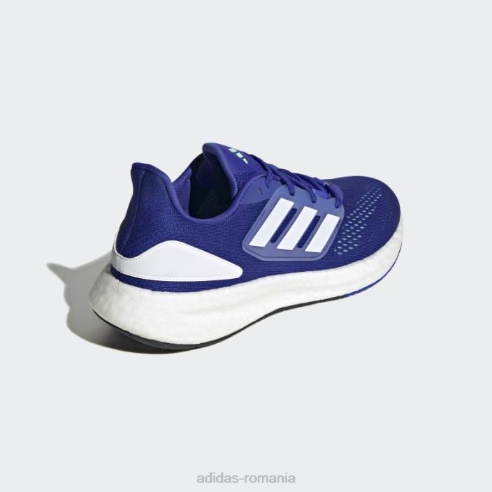 Adidas pantofi de alergare blue pureboost 22 bărbați albastru/alb/mentă 2JBN19624