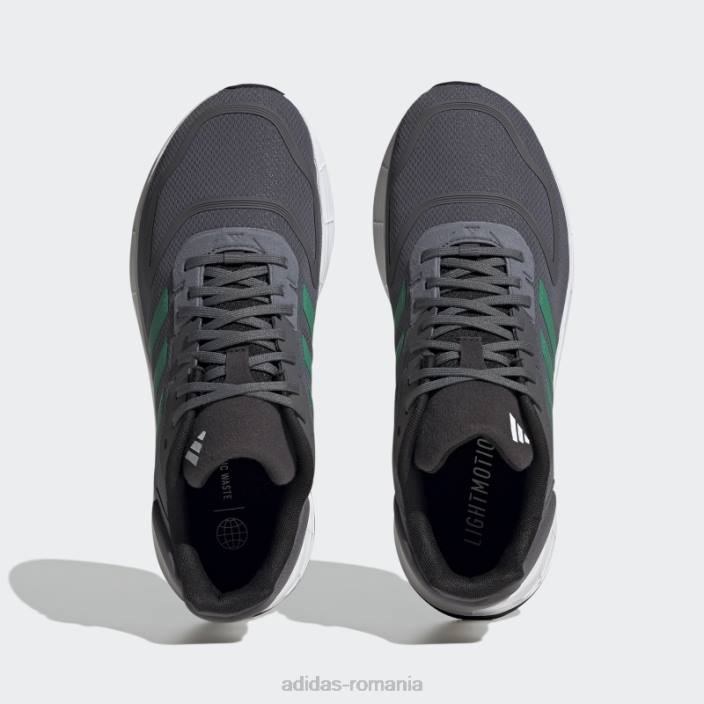 Adidas pantofi de alergare duramo 10 gri bărbați gri/verde curte/alb 2JBN19505