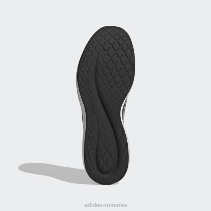 Adidas pantofi de alergare fluidflow 2.0 din aluminiu bărbați aluminiu/negru/gri 2JBN19354