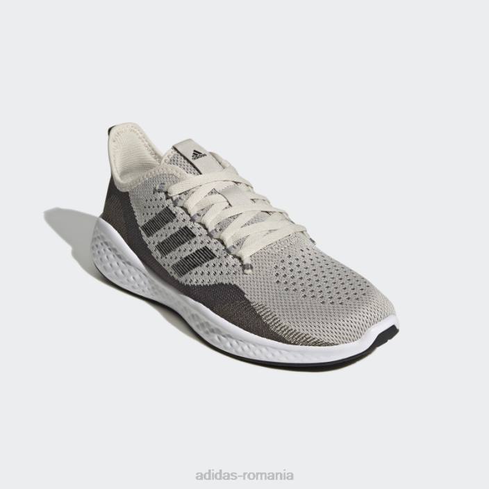 Adidas pantofi de alergare fluidflow 2.0 din aluminiu bărbați aluminiu/negru/gri 2JBN19354