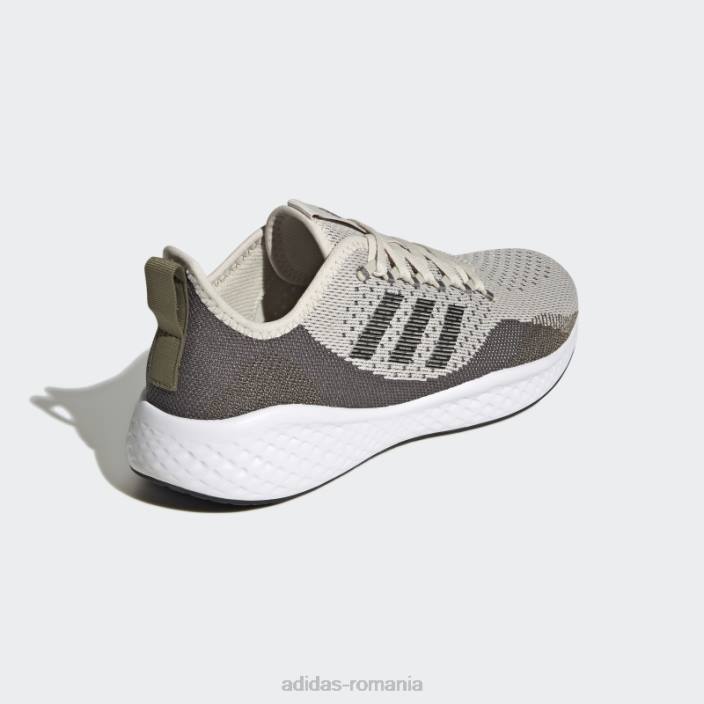 Adidas pantofi de alergare fluidflow 2.0 din aluminiu bărbați aluminiu/negru/gri 2JBN19354