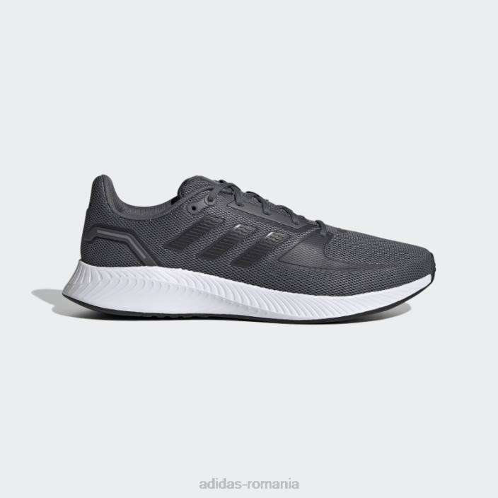Adidas pantofi de alergare gri run falcon 2.0 adidas bărbați gri/negru 2JBN19533