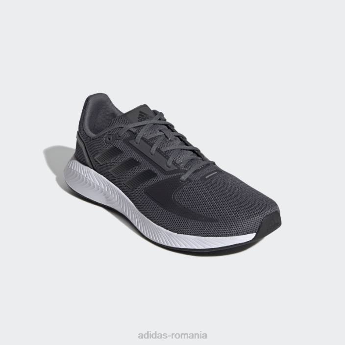 Adidas pantofi de alergare gri run falcon 2.0 adidas bărbați gri/negru 2JBN19533