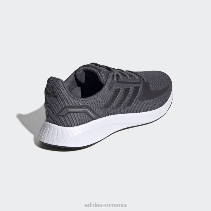 Adidas pantofi de alergare gri run falcon 2.0 adidas bărbați gri/negru 2JBN19533