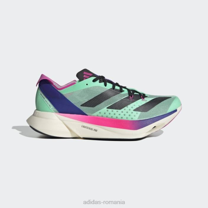 Adidas pantofi de alergare mint adizero adios pro 3 bărbați menta/negru/albastru 2JBN19385