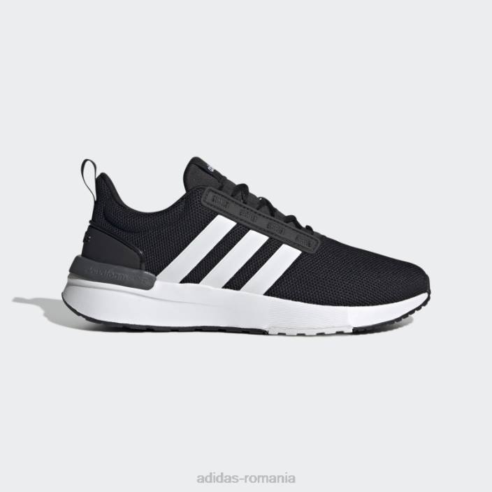 Adidas pantofi de alergare racer tr21 wide negri bărbați alb negru 2JBN19753