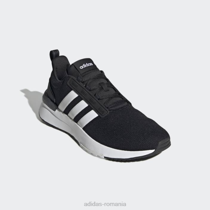 Adidas pantofi de alergare racer tr21 wide negri bărbați alb negru 2JBN19753