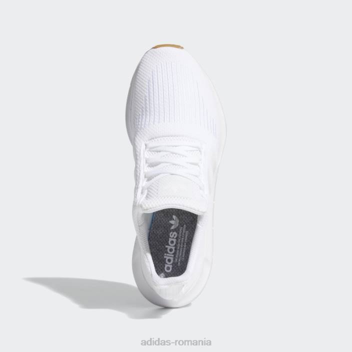 Adidas pantofi de alergare rapidă gumă bărbați alb/gumă 2JBN19337