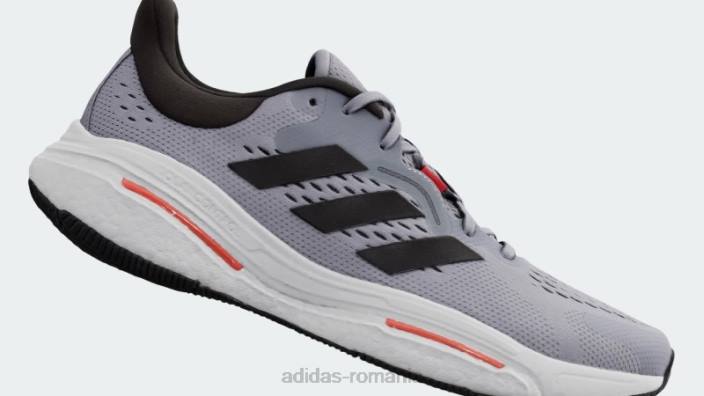 Adidas pantofi de alergare solarcontrol argintii bărbați argintiu/negru/ stacojiu 2JBN19442