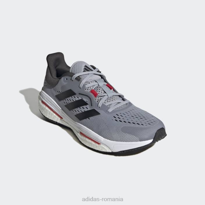 Adidas pantofi de alergare solarcontrol argintii bărbați argintiu/negru/ stacojiu 2JBN19442