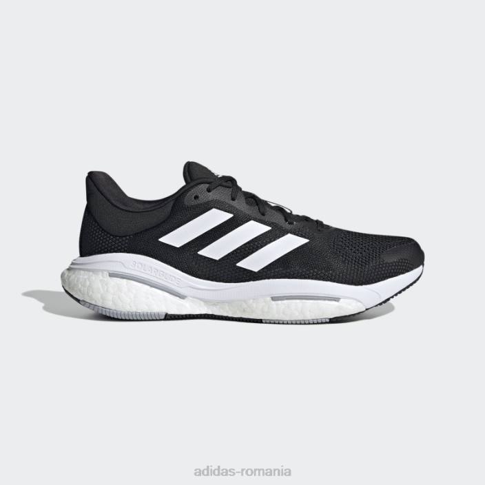 Adidas pantofi de alergare solarglide 5 alb bărbați negru/alb/gri 2JBN19379