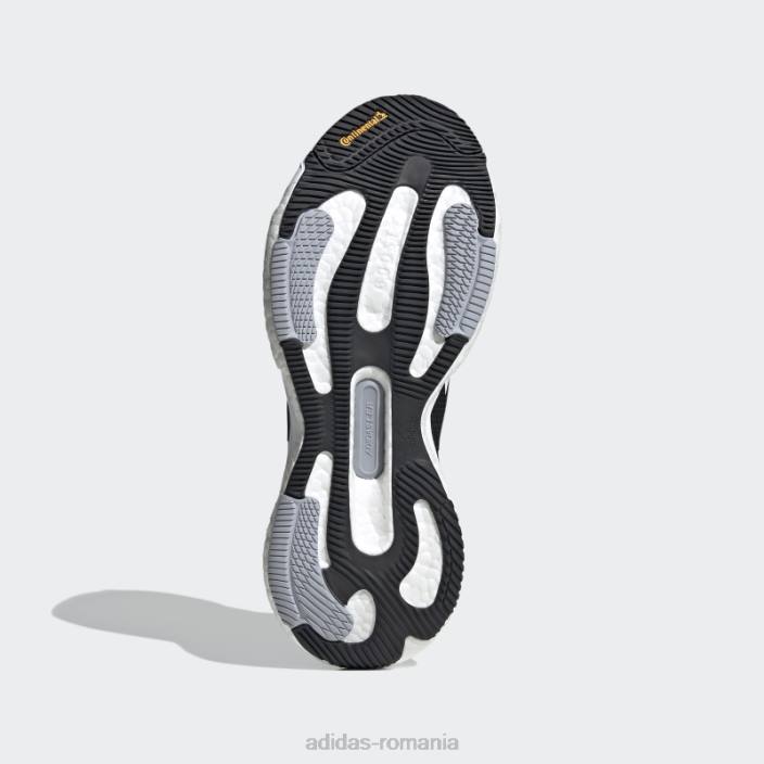 Adidas pantofi de alergare solarglide 5 alb bărbați negru/alb/gri 2JBN19379
