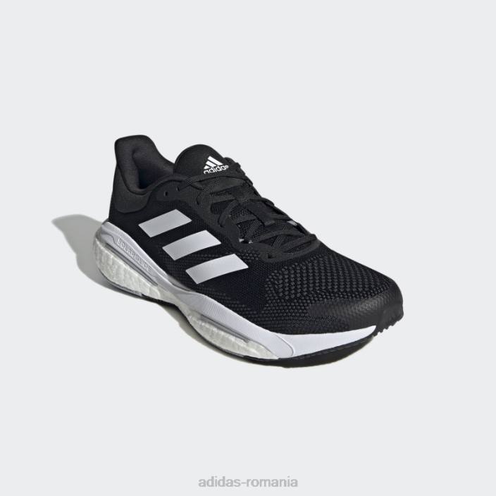 Adidas pantofi de alergare solarglide 5 alb bărbați negru/alb/gri 2JBN19379