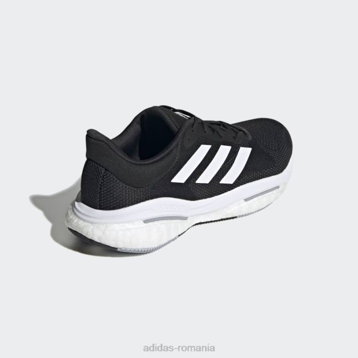 Adidas pantofi de alergare solarglide 5 alb bărbați negru/alb/gri 2JBN19379