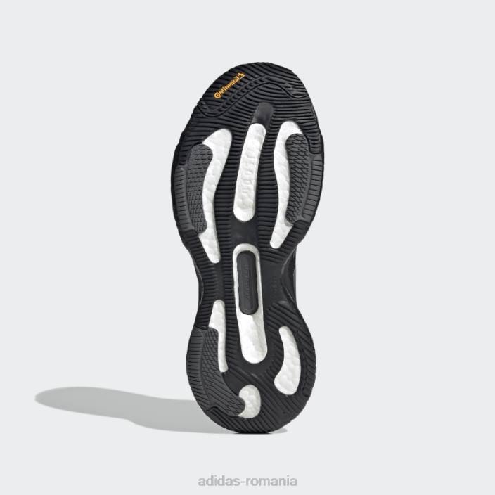 Adidas pantofi de alergare solarglide 6 negri bărbați negru/gri/carbon 2JBN19802