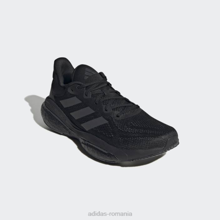 Adidas pantofi de alergare solarglide 6 negri bărbați negru/gri/carbon 2JBN19802