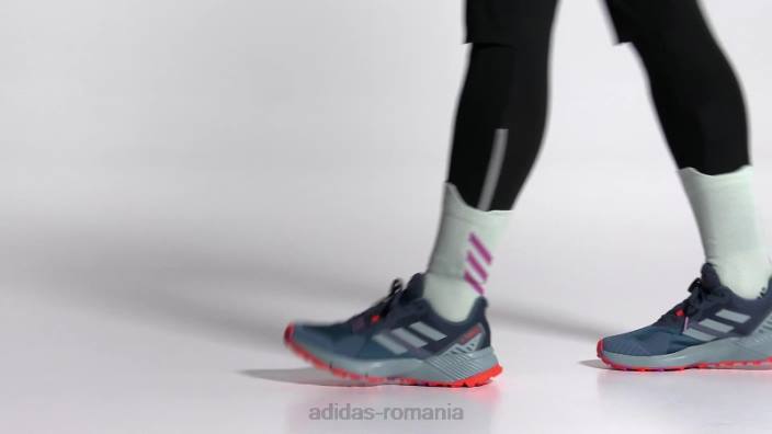 Adidas pantofi de alergare terrex soulstride oțel adidas bărbați otel/gri met/portocaliu 2JBN19908