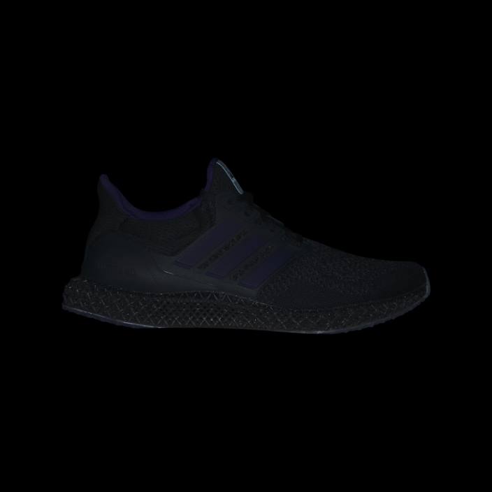 Adidas pantofi de alergare ultra 4d negri bărbați negru/mov de facultate/portocaliu 2JBN19330