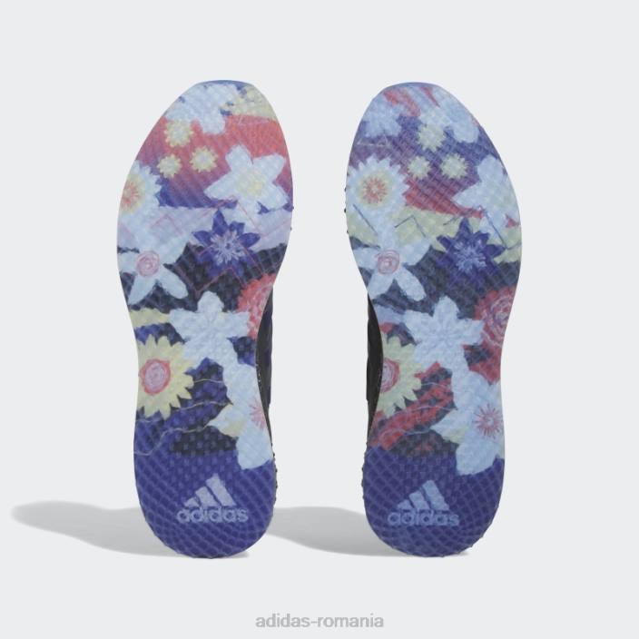 Adidas pantofi de alergare ultra 4d negri bărbați negru/mov de facultate/portocaliu 2JBN19330